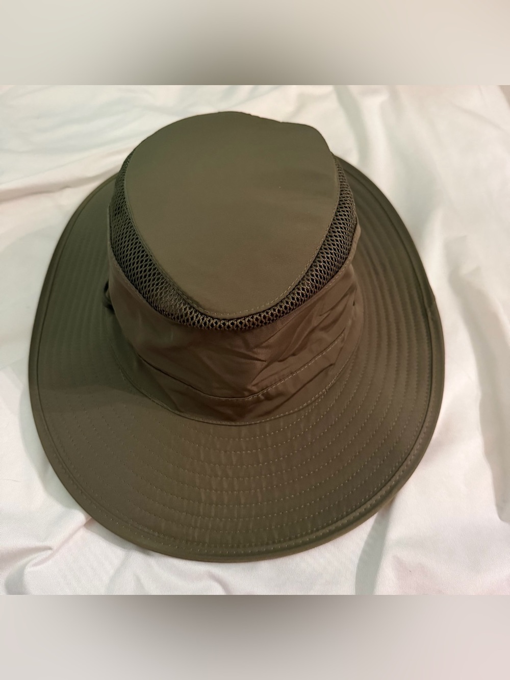 Men's Olive Sun Boonie Hat with Breathable Mesh